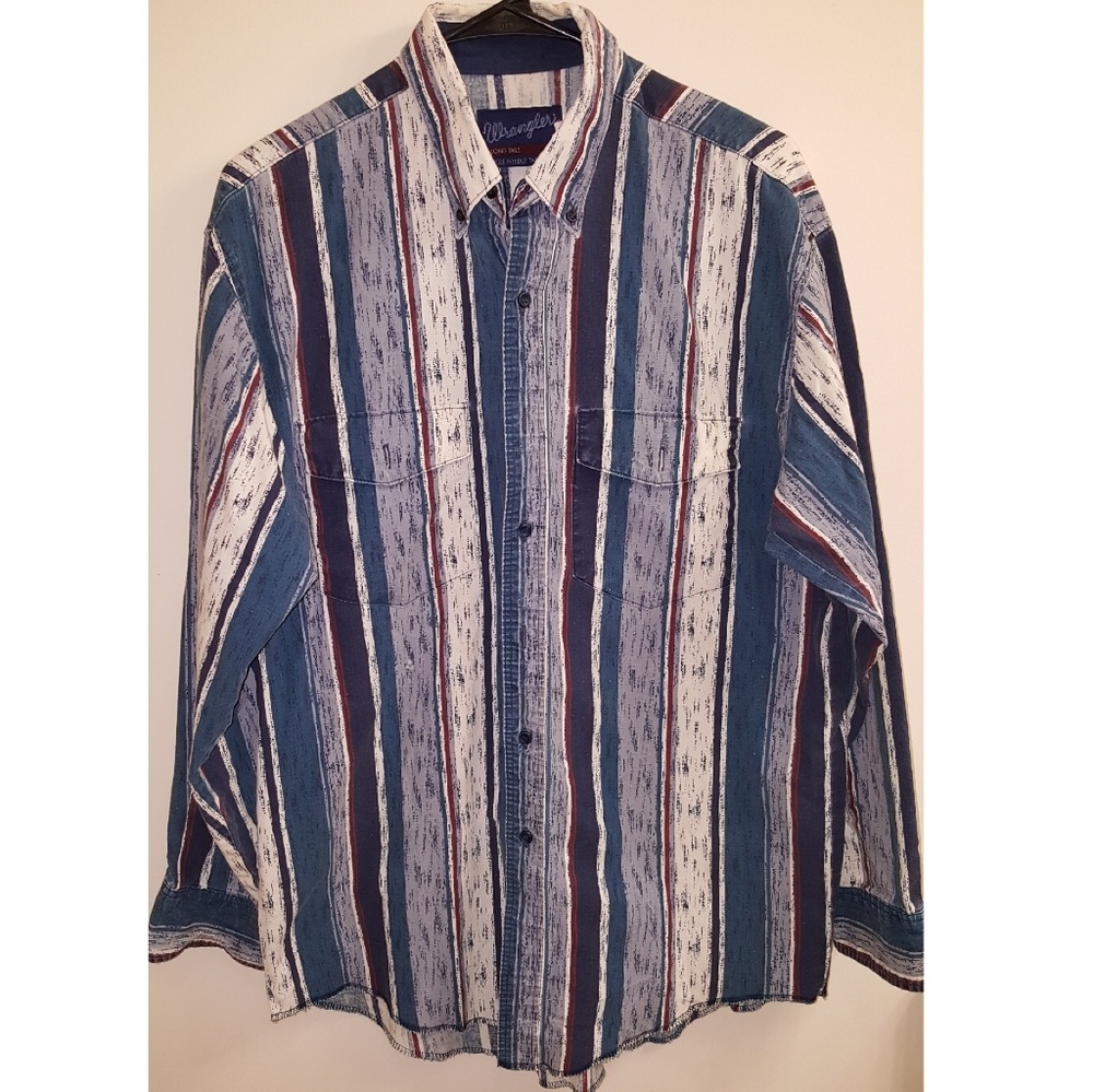 Men's Vintage Western Button Down Wrangler shirt